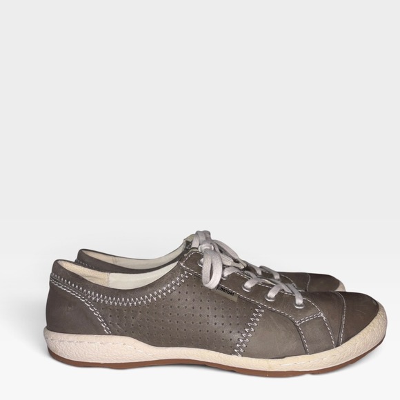 Josef Seibel Shoes - Josef Seibel Caspian Sneakers Womens Excellent Leather Comfort Casual 38 Grey